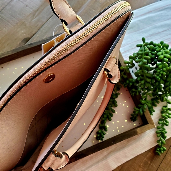 MICHAEL Michael Kors Cindy Large Dome Satchel In Ballet - Picture 4 of 13